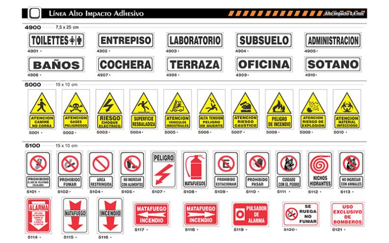 LÍNEA ALTO IMPACTO ADHESIVO