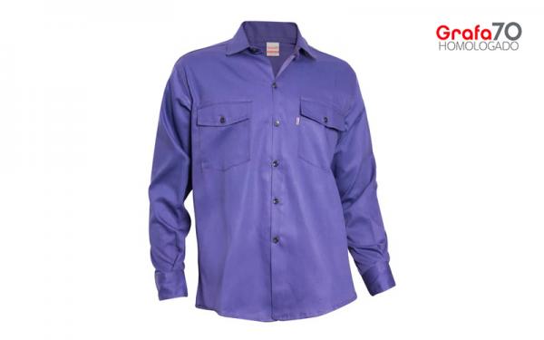 CAMISA DE TRABAJO MANGA LARGA HOMOLOGADA