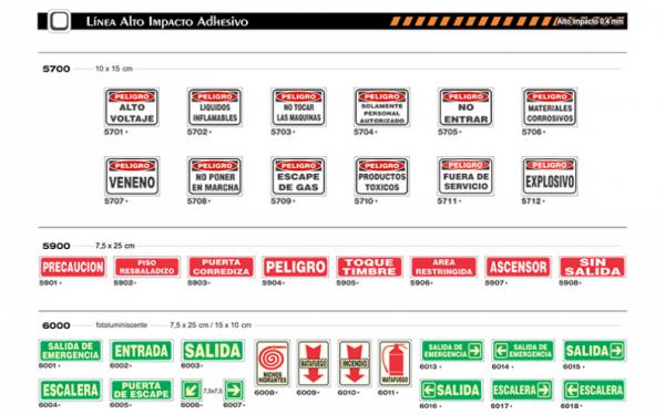 LÃNEA ALTO IMPACTO ADHESIVO
